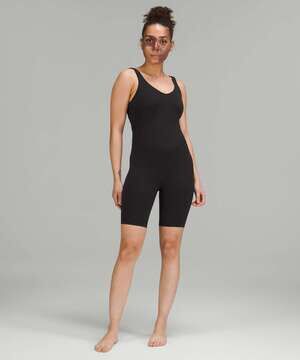 Lululemon Align Onesie 8" Black SZ 4 ATHLEISURE, YOGA, PILATES, MEDITATION